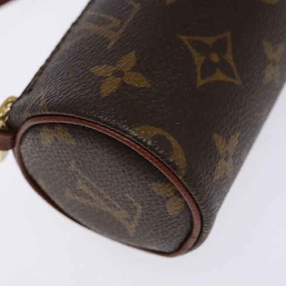 LOUIS VUITTON Monogram Papillon Pouch LV Auth 138438 - Picture 12 of 16